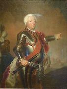 antoine pesne Portrait of Frederick William I of Prussia France oil painting artist